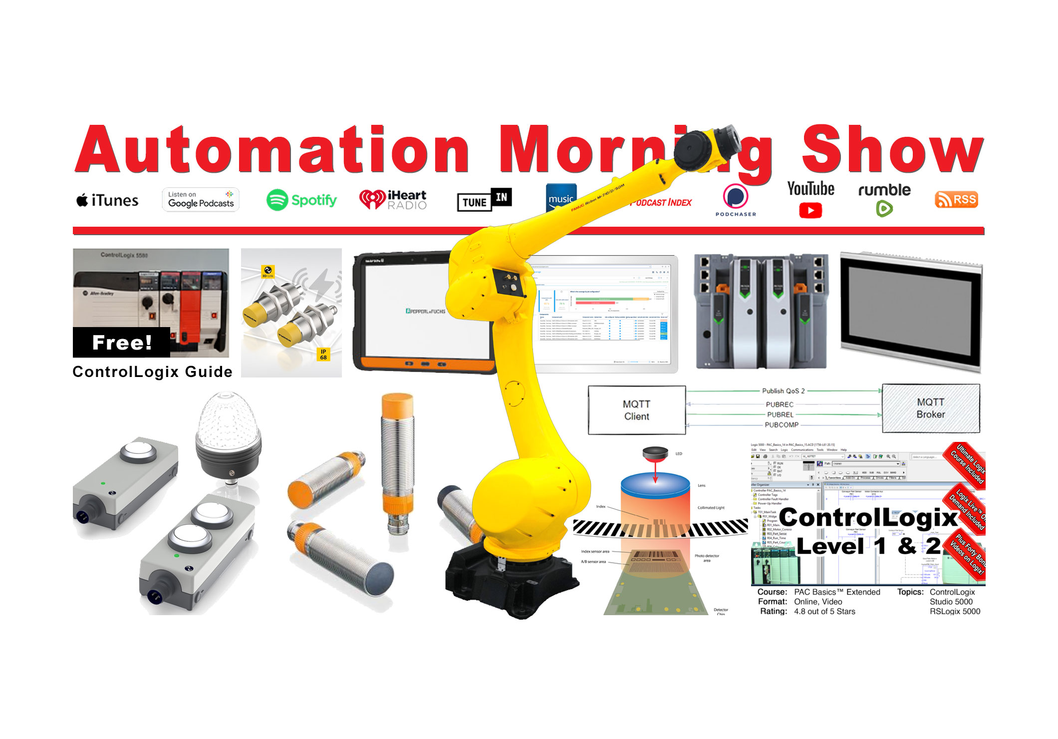 December 5 News: 50kg Robot, Ex Tablet, IOLink, Ethernet-APL, MQTT QOS, Logix/View Docs & more (N150)