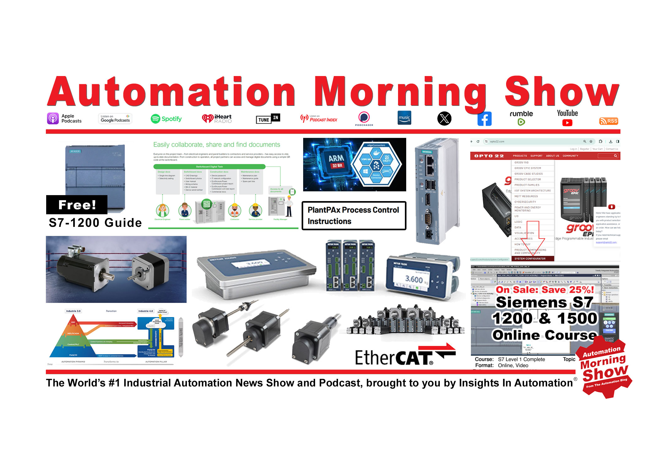 January 18 News about Siemens, Schneider, Rockwell, Opto 22, Endress-Hauser, Aveva & more (N161)