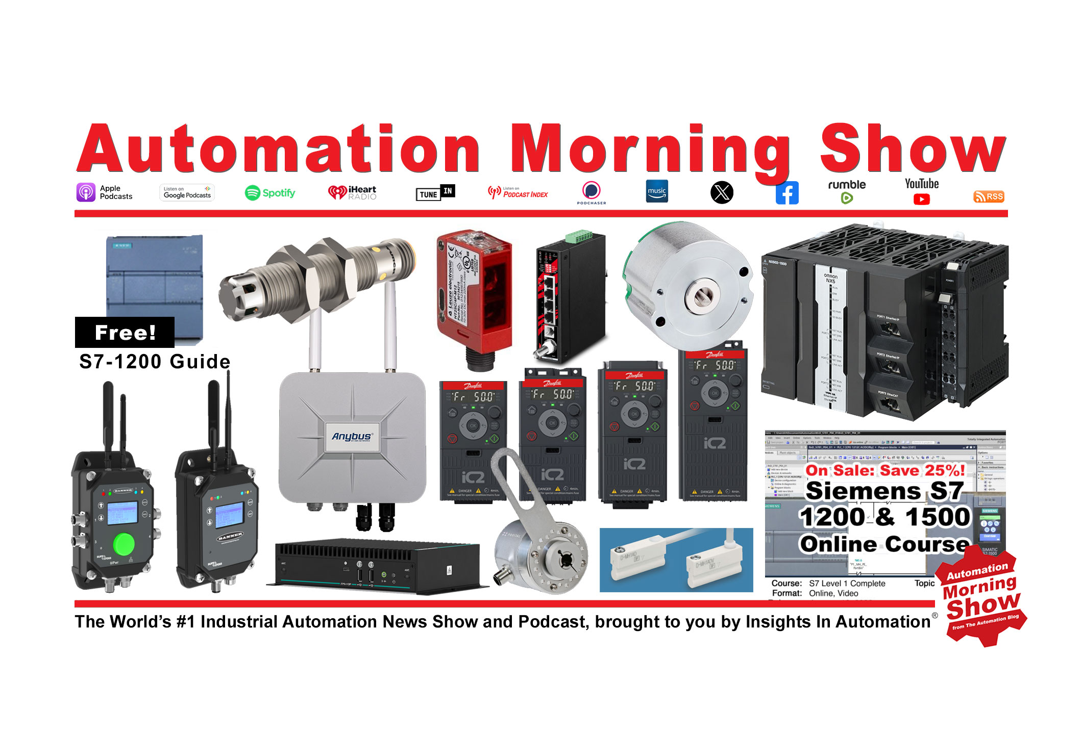 February 8 News about Omron, Banner, Turck, SMC, Sick, Danfoss, Leuze, Kuka, AnyBus, Exida & more (N165)