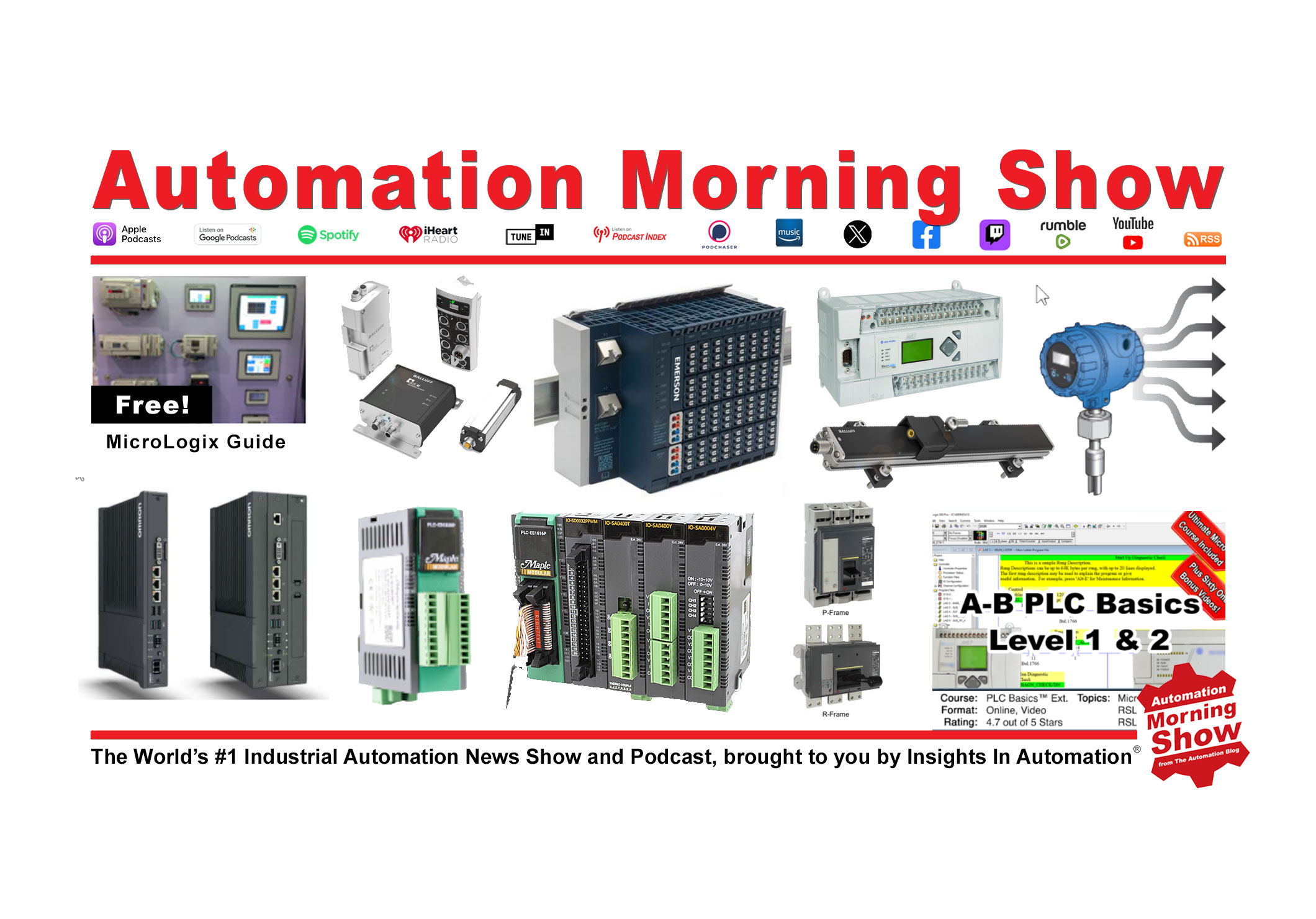 February 20 News on RFID Readers, Free PLCs, ASi-5, WinCC, MicroLogix, Energy Hub, Slice IO & more (N168)