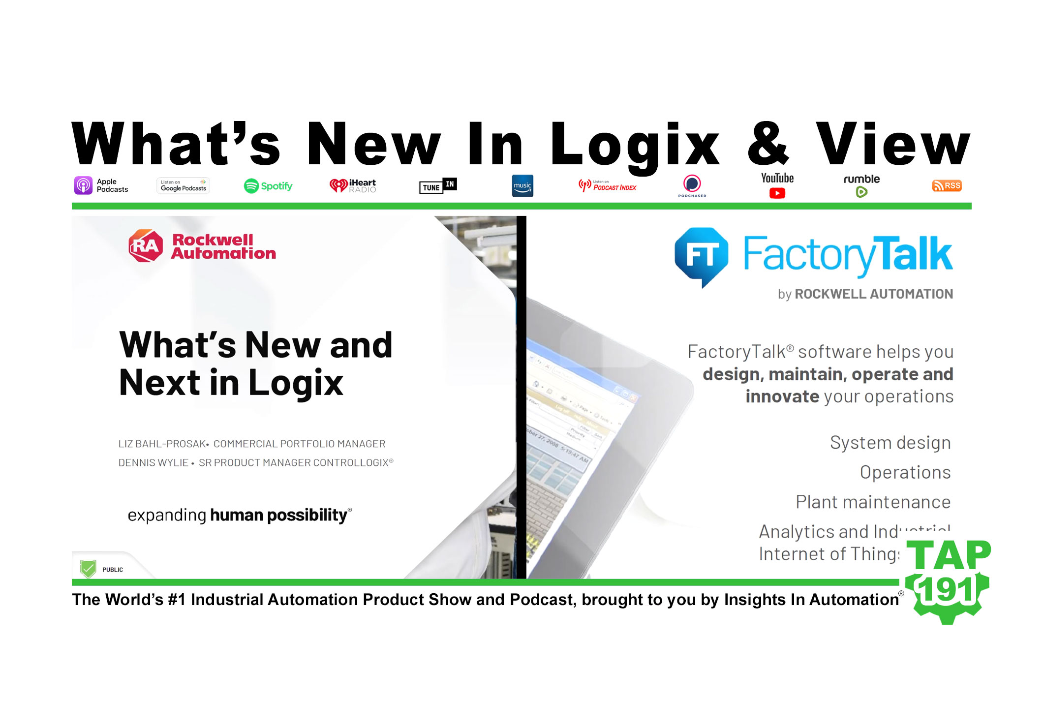 What’s New With Rockwell’s Logix and View (P191)