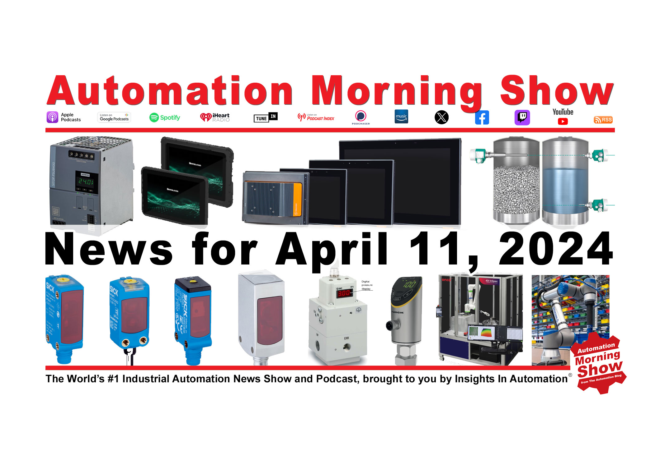 Automation Morning Show for April 11, 2024 (N172)