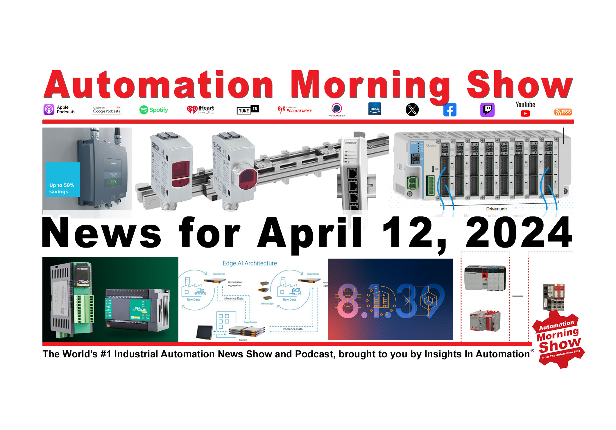 Automation Morning Show for April 12, 2024 (N173)