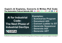 Copia’s Ai Copilot Documents, Converts & Writes PLC Code (P228)