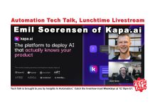 A.I. Tech Talk with Emil Soerensen of Kapa.ai (12/04/25)